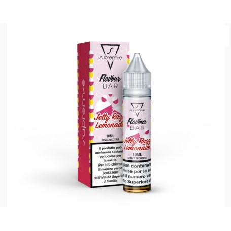 SUPREM-E JELLY RAZZ LEMONADE 0 MG MINI SHOT 10 + 10 MIX&VAPE