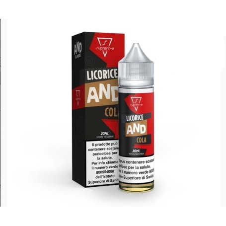 AROMA SUPREM-E SHOT 20 ML IN 60 ML LICORICE AND COLA 0 MG MIX&VAPE 20 ML