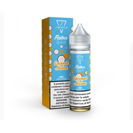 AROMA SUPREM-E SHOT 20 ML IN 60 ML COCONUT MELON 0 MG MIX&VAPE 20 ML
