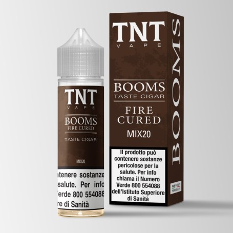_TNT VAPE BOOMS FIRE CURED LATAKIA 0 MG MIX&VAPE 20 ML IN CHUBBY 60