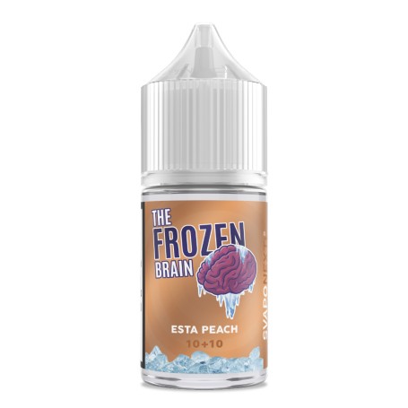 * SVAPONEXT THE FROZEN BRAIN ESTA PEACH 0 MG MIX&VAPE 10 ML IN CHUBBY 30
