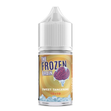 * SVAPONEXT THE FROZEN BRAIN SWEET TANGERINE 0 MG MIX&VAPE 10 ML IN CHUBBY 30