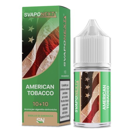 * SVAPONEXT AMERICAN TOBACCO 0 MG MIX&VAPE 10 ML IN CHUBBY 30