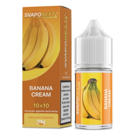 * SVAPONEXT BANANA CREAM 0 MG MIX&VAPE 10 ML IN CHUBBY 30