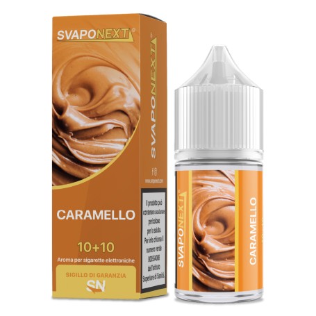 * SVAPONEXT CARAMELLO 0 MG MIX&VAPE 10 ML IN CHUBBY 30