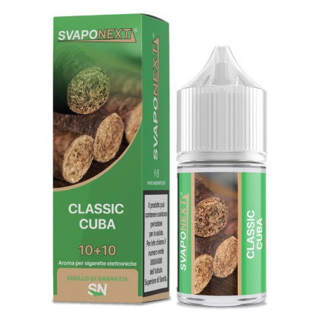 * SVAPONEXT CLASSIC CUBA 0 MG MIX&VAPE 10 ML IN CHUBBY 30