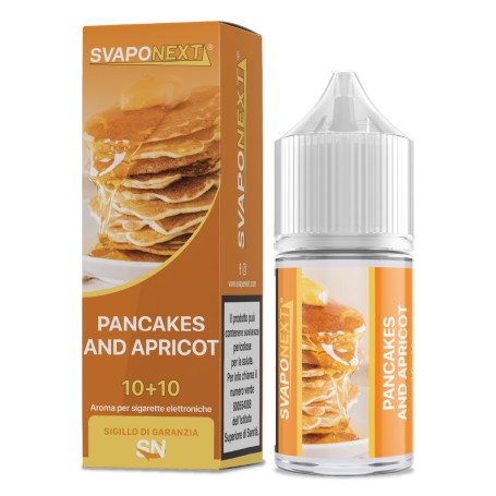 * SVAPONEXT PANCAKES AND APRICOT 0 MG MIX&VAPE 10 ML IN CHUBBY 30