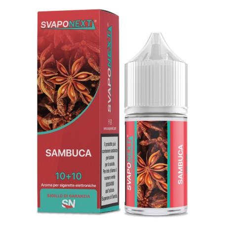 * SVAPONEXT SAMBUCA 0 MG MIX&VAPE 10 ML IN CHUBBY 30