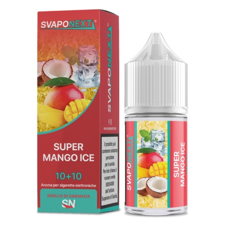 * SVAPONEXT SUPER MANGO ICE 0 MG MIX&VAPE 10 ML IN CHUBBY 30