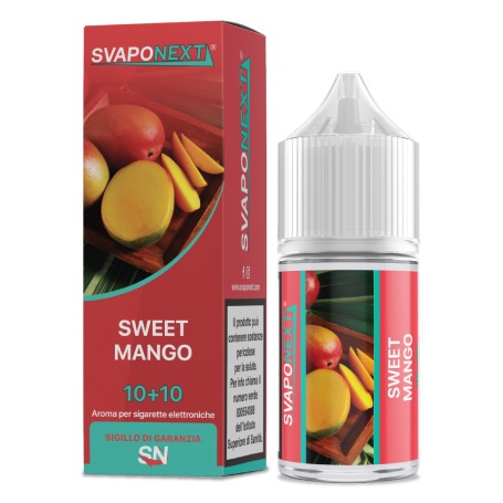 * SVAPONEXT SWEET MANGO 0 MG MIX&VAPE 10 ML IN CHUBBY 30