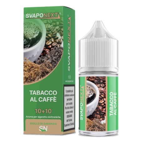 * SVAPONEXT TABACCO AL CAFFE 0 MG MIX&VAPE 10 ML IN CHUBBY 30