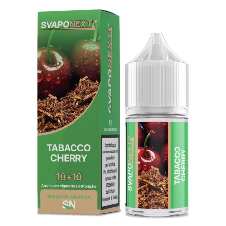* SVAPONEXT TABACCO CHERRY 0 MG MIX&VAPE 10 ML IN CHUBBY 30
