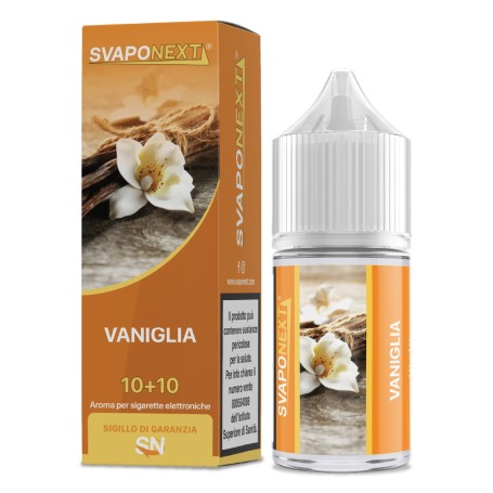 * SVAPONEXT VANIGLIA 0 MG MIX&VAPE 10 ML IN CHUBBY 30