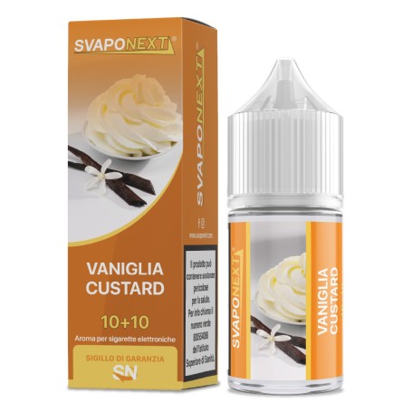 * SVAPONEXT VANIGLIA CUSTARD 0 MG MIX&VAPE 10 ML IN CHUBBY 30