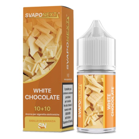 * SVAPONEXT WHITE CHOCOLATE 0 MG MIX&VAPE 10 ML IN CHUBBY 30