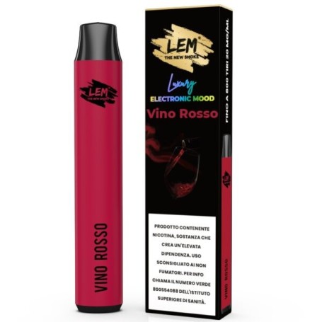 LEM NETTARE D'UVA DISPOSABLE POD 800 PUFF 20 MG