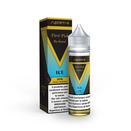 AROMA SUPREM-E SHOT 20 ML IN 60 ML FIRST PICK REBRAND ICE 0 MG MIX&VAPE 20 ML
