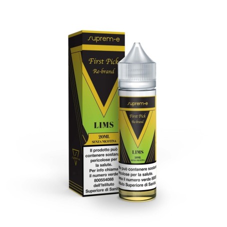 AROMA SUPREM-E SHOT 20 ML IN 60 ML FIRST PICK REBRAND LIMS 0 MG MIX&VAPE 20 ML