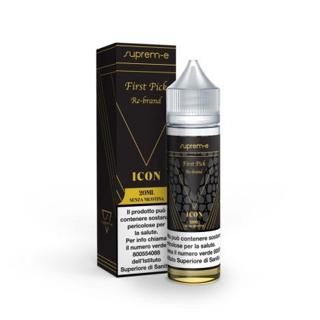 AROMA SUPREM-E SHOT 20 ML IN 60 ML FIRST PICK REBRAND ICON 0 MG MIX&VAPE 20 ML