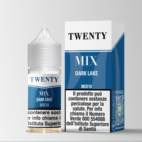 * TNT VAPE TWENTY MIXTURE DARK LAKE 0 MG MIX&VAPE 10 ML IN CHUBBY 30