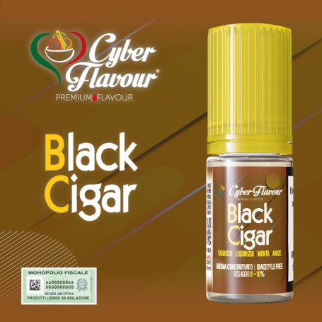 * AROMA CYBERFLAVOUR BLACK CIGAR 10 ML