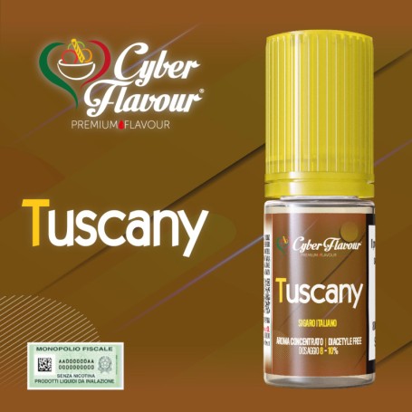 * AROMA CYBERFLAVOUR TUSCANY 10 ML