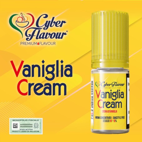 * AROMA CYBERFLAVOUR VANIGLIA CREAM 10 ML