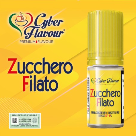* AROMA CYBERFLAVOUR ZUCCHERO FILATO 10 ML