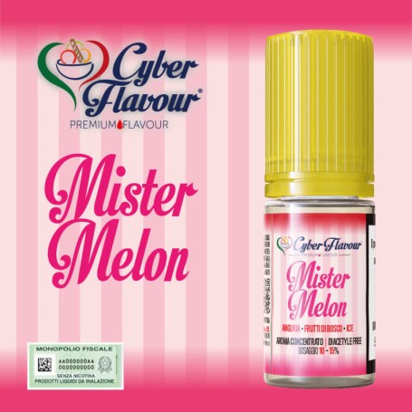 * AROMA CYBERFLAVOUR MISTER MELON 10 ML