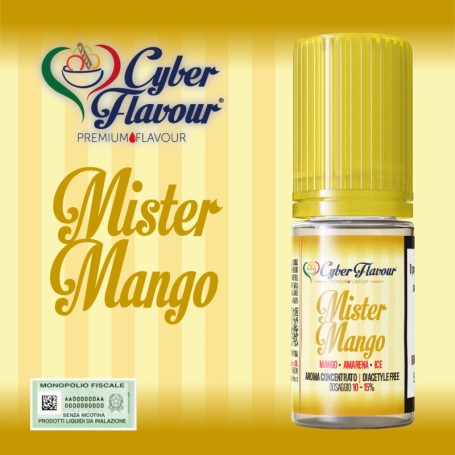 * AROMA CYBERFLAVOUR MISTER MANGO 10 ML