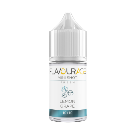 * FLAVOURAGE LEMON GRAPE MIX&VAPE 10 ML IN CHUBBY 30
