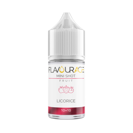 * FLAVOURAGE LICORICE MIX&VAPE 10 ML IN CHUBBY 30