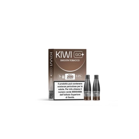 KIWI GO + PLUS SMOOTH TOBACCO 20 MG 2 ML 2 PCS