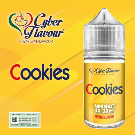 ° CYBERFLAVOUR COOKIES MIX&VAPE 10 ML IN CHUBBY 30 ML