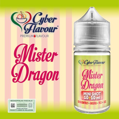 ° CYBERFLAVOUR MISTER DRAGON MIX&VAPE 10 ML IN CHUBBY 30 ML
