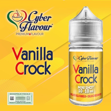 ° CYBERFLAVOUR VANILLA CROCK MIX&VAPE 10 ML IN CHUBBY 30 ML