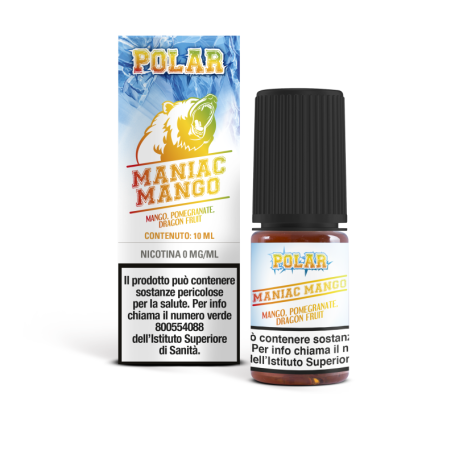 TNT VAPE POLAR MANIAC MANGO 10 ML TPD
