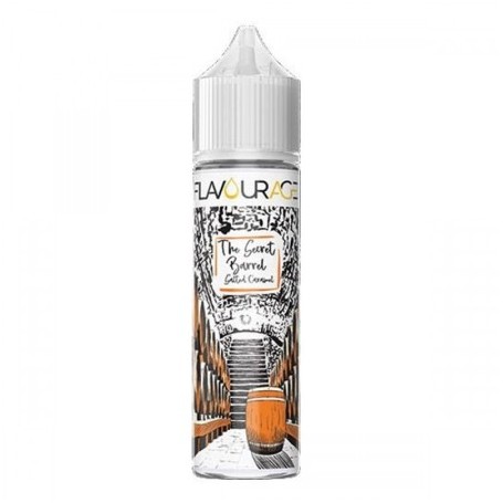FLAVOURAGE THE SECRET BARREL SALTED CARAMEL MIX&VAPE 20 ML IN CHUBBY 60