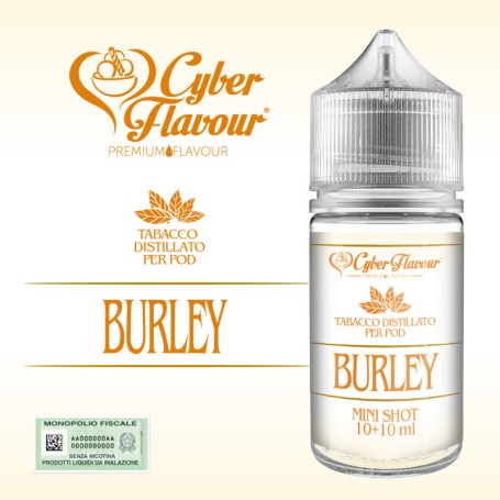 ° CYBERFLAVOUR DISTILLATO BURLEY MIX&VAPE 10 ML IN CHUBBY 30 ML