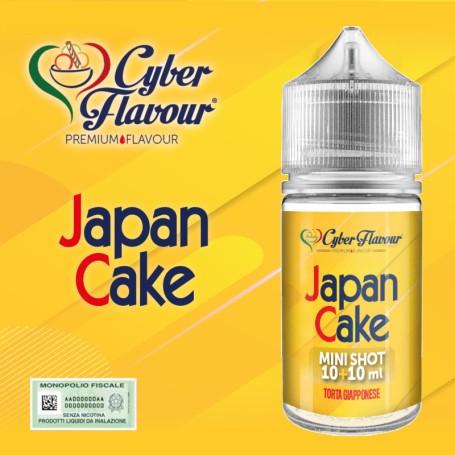 ° CYBERFLAVOUR JAPAN CAKE MIX&VAPE 10 ML IN CHUBBY 30 ML