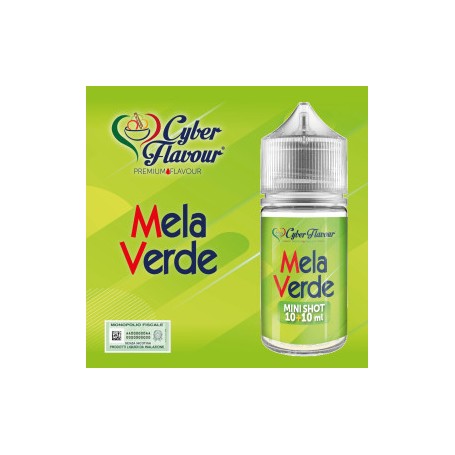 ° CYBERFLAVOUR MELA VERDE MIX&VAPE 10 ML IN CHUBBY 30 ML