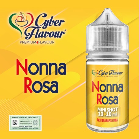 ° CYBERFLAVOUR NONNA ROSA MIX&VAPE 10 ML IN CHUBBY 30 ML