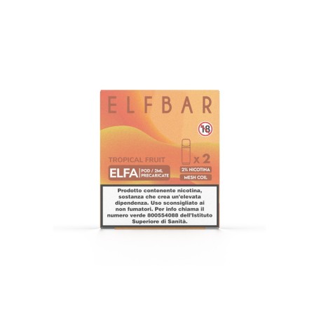 ELFBAR ELFA MONOUSO TROPICAL FRUIT 20 MG 2 ML 2 PCS