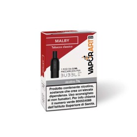 VAPORART - POD PRECARICATA BUBBLE MALBY 20 MG