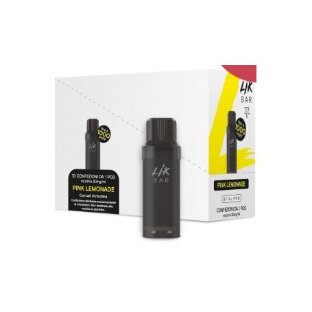 LIK BAR STILL POD PRECARICATA PINK LEMONADE 20 MG 2 ML 1 PCS