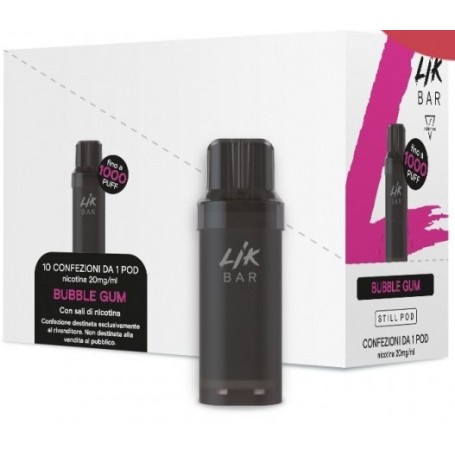 LIK BAR STILL POD PRECARICATA BUBBLE GUM 20 MG 2 ML 1 PCS