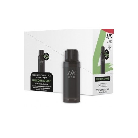LIK BAR STILL POD PRECARICATA UNICORN SHAKE 20 MG 2 ML 1 PCS