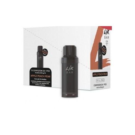 LIK BAR STILL POD PRECARICATA APPLE PEACH PEAR 20 MG 2 ML 1 PCS