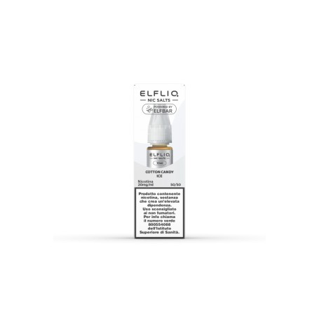 ELFLIQ 10 MG COTTON CANDY ICE 10 ML 10 MG