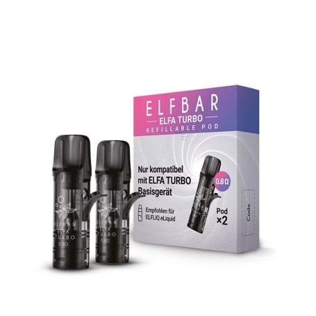 ELFA TURBO OPEN POD DI RICAMBIO 1.1 OHM 2 PCS